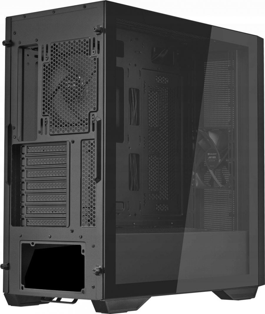 Cougar Uniface Case, Black, Midi Tower - Thumbnail 8