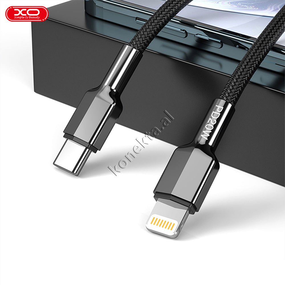 XO Type-C Ne Lightning Cable, 20W, 1m - Thumbnail 4