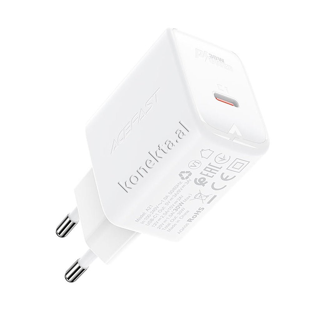 AceFast Adaptor Karikimi 30W Me Porte Type-C - Thumbnail 7
