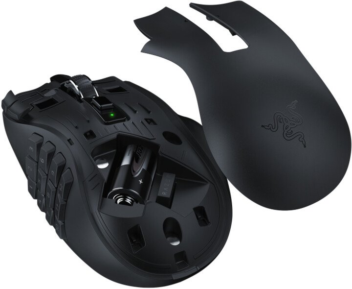 Razer Naga V2 HyperSpeed Mouse, Black - Thumbnail 6