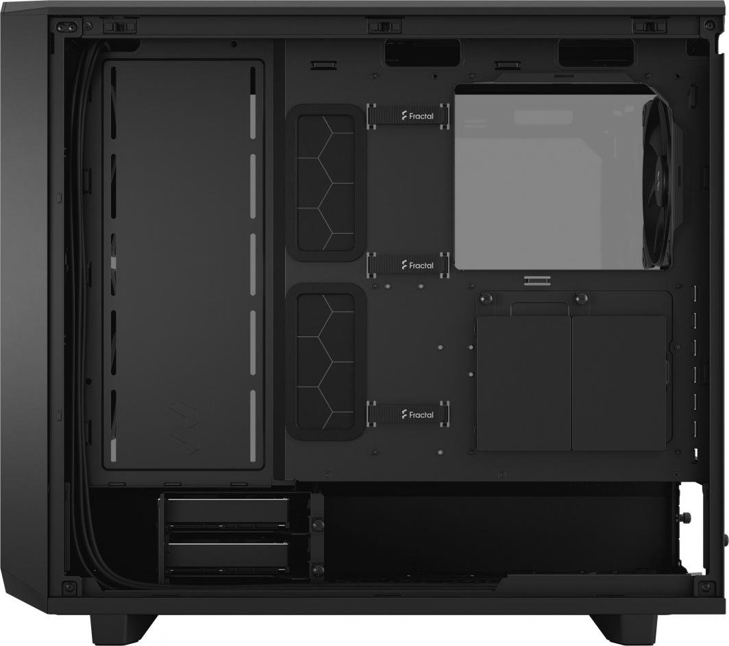 Fractal Design Meshify 2 Lite TG Light Tint Case, Midi Tower - Thumbnail 6