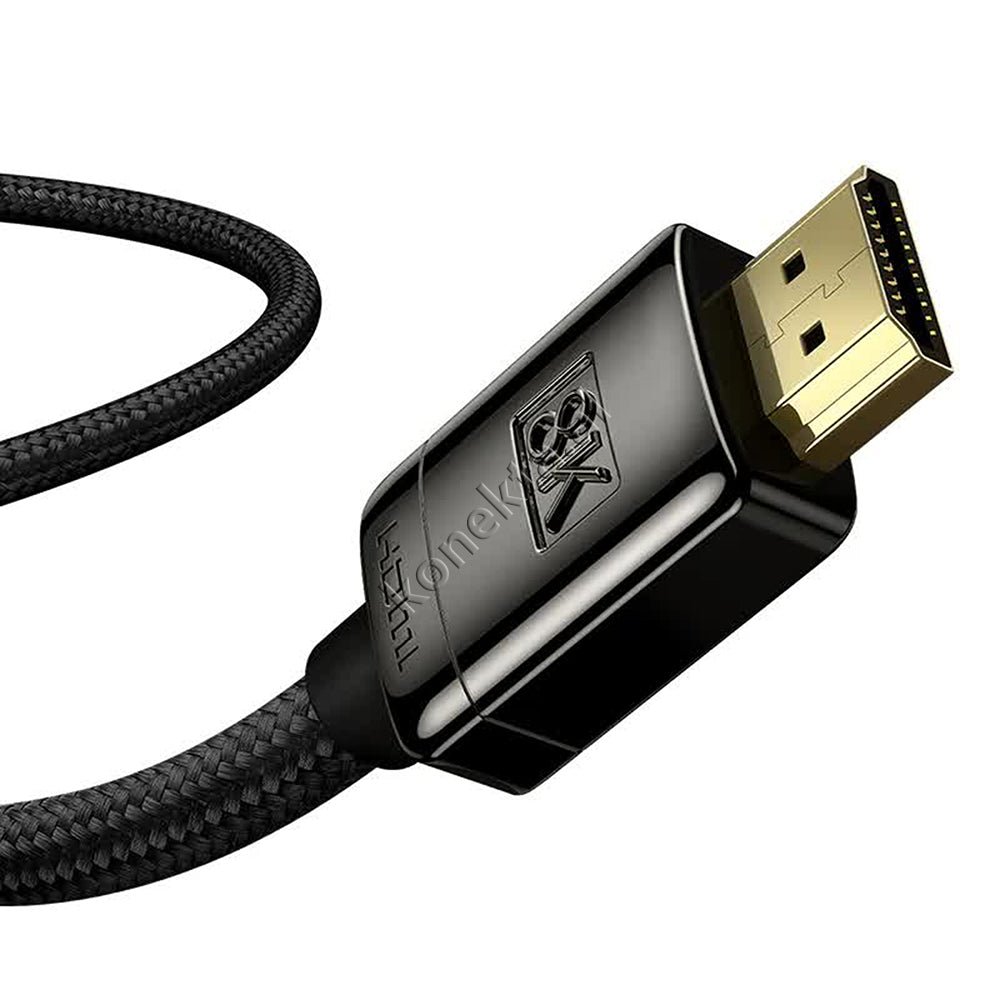 Baseus HDMI Cable, 1m / 2m / 3m, Black - Thumbnail 5