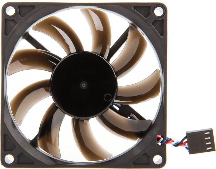 Noiseblocker BlackSilent Pro PC-P Cooler, 80 mm - Image 1