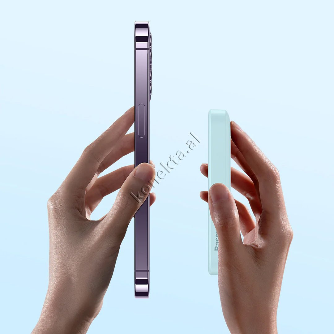 Baseus 6000mAh 20W External Battery, Wireless MagSafe Charging - Thumbnail 37