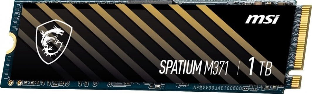MSI Spatium M371 SSD, 1TB, M.2 2280 PCI-E x4 Gen3 NVMe - Thumbnail 3
