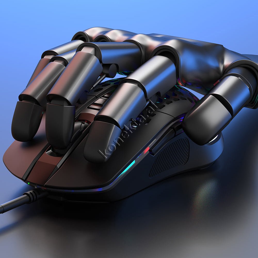 XO M4 Mouse, Black, Gaming, LED Lighting - Thumbnail 5