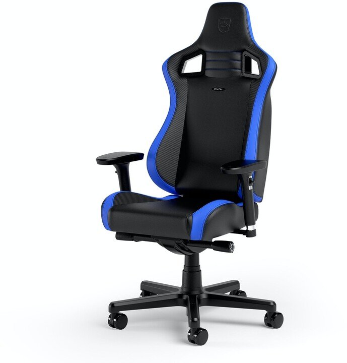 Noblechairs EPIC Compact Chair, Black / Blue - Thumbnail 2