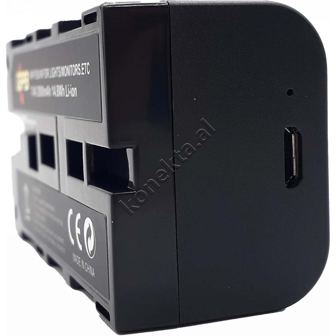 Godox Bateri E Jashtme 29.6Wh, 4000mAh, 7.4V, E Zeze - Thumbnail 4