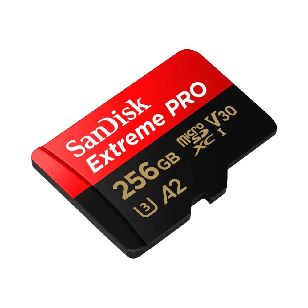 SanDisk Extreme PRO microSDXC Card, 256GB - Thumbnail 3