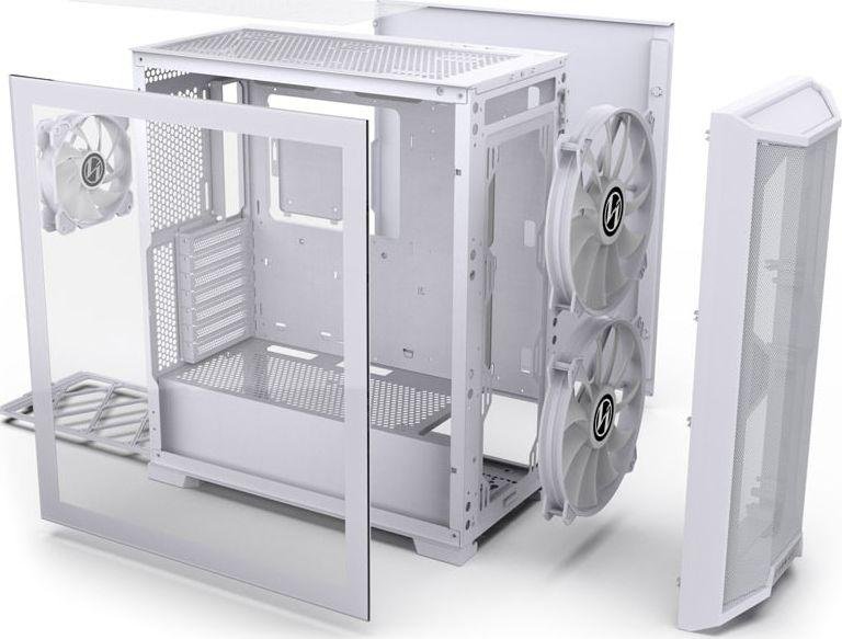 Lian Li LANCOOL 215 ARGB Case, White, Midi Tower - Thumbnail 9