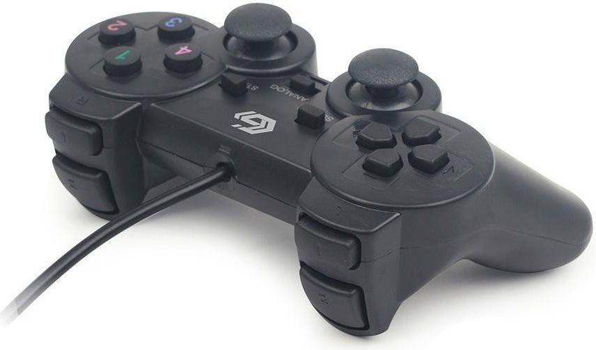 Gembird Dual Vibration Controller, Wired, Black - Thumbnail 2