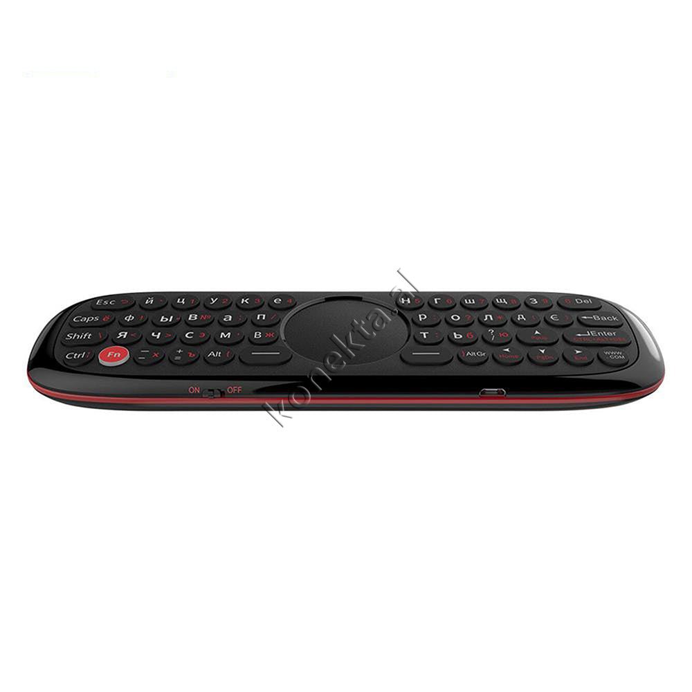 tjetertjeter W3 Air Mouse Remote Control, Black - Thumbnail 13