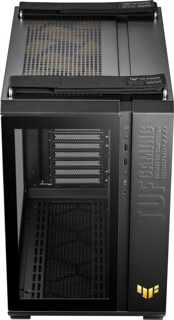 Asus TUF Gaming GT502 PLUS TG ARGB Case, Black, Midi Tower - Thumbnail 5