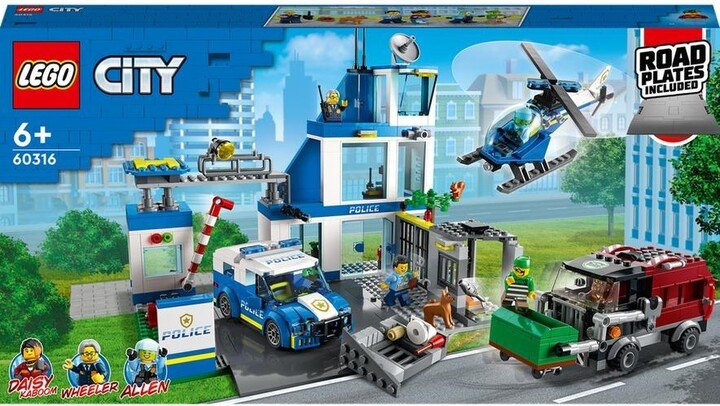 LEGO City 60316 Police Station, 668 pieces - Thumbnail 6