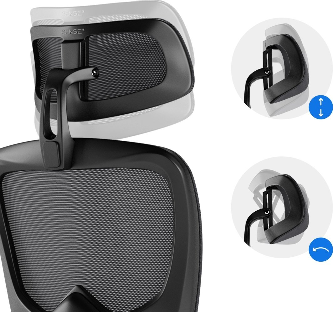 SENSE7 Veno Chair, Black - Thumbnail 3