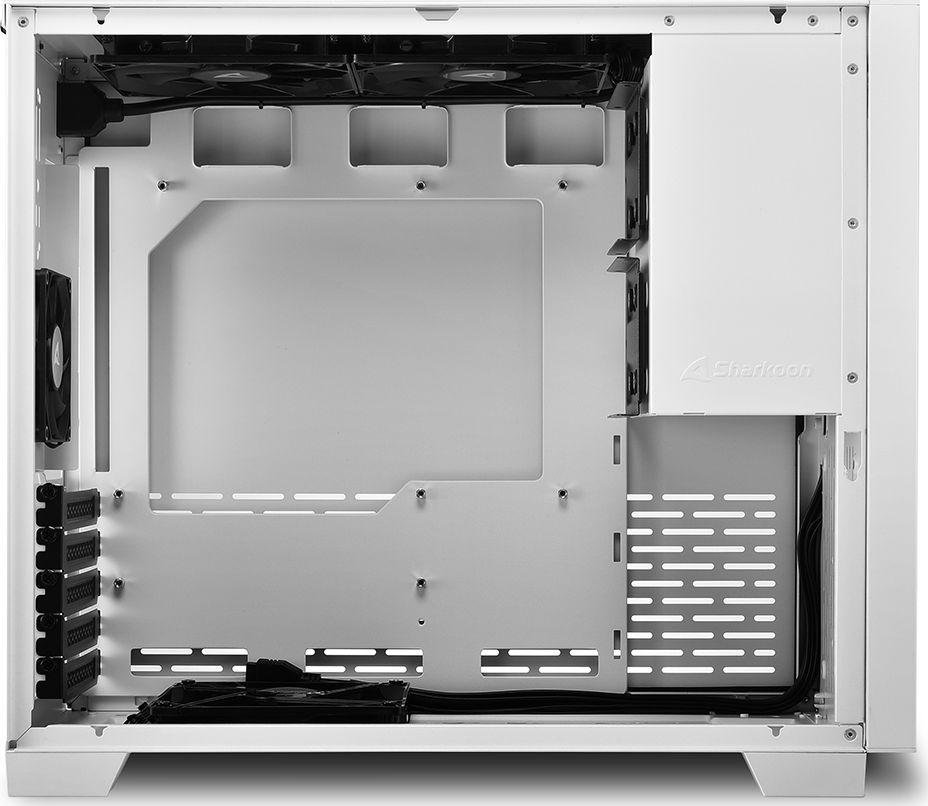 Sharkoon MS-Z1000 Case, White, Mini Tower - Thumbnail 6
