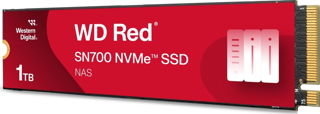 WD Red SN700 SSD, 1TB, M.2 2280 PCI-E x4 Gen3 NVMe - Thumbnail 2
