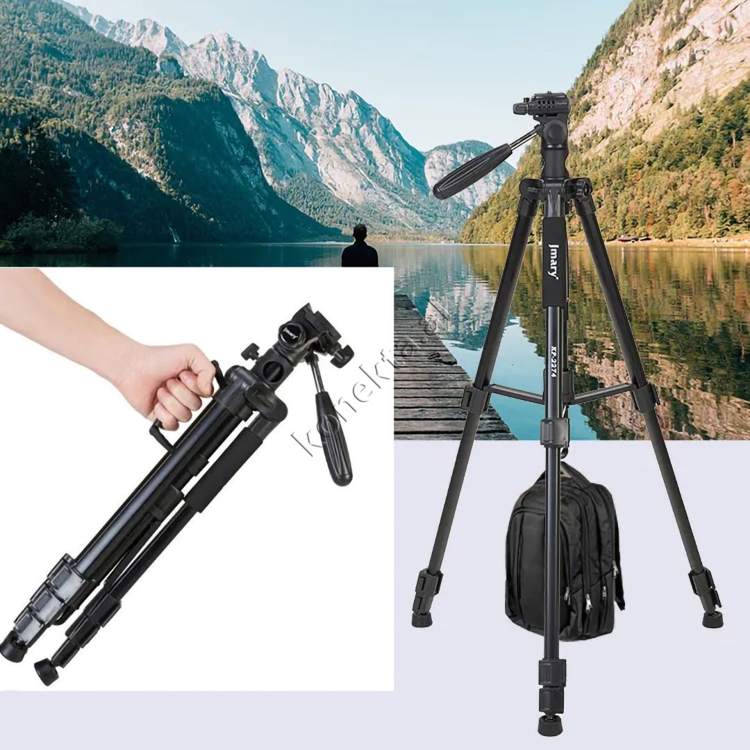 Jmary Trekëmbesh Tripod, Çmontueshëm, Monopod, 54cm-180cm - Thumbnail 12