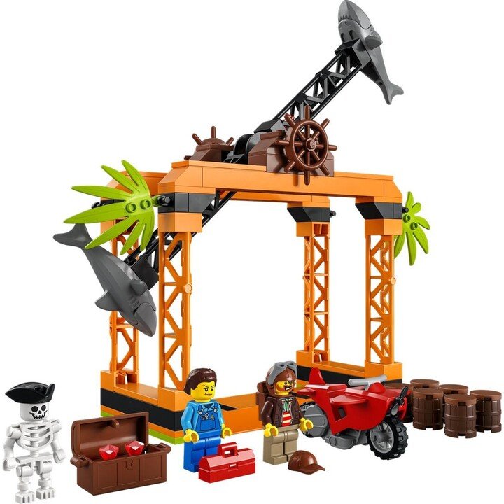 LEGO City 60342 Shark Stunt Challenge, 122 pjesë - Thumbnail 2