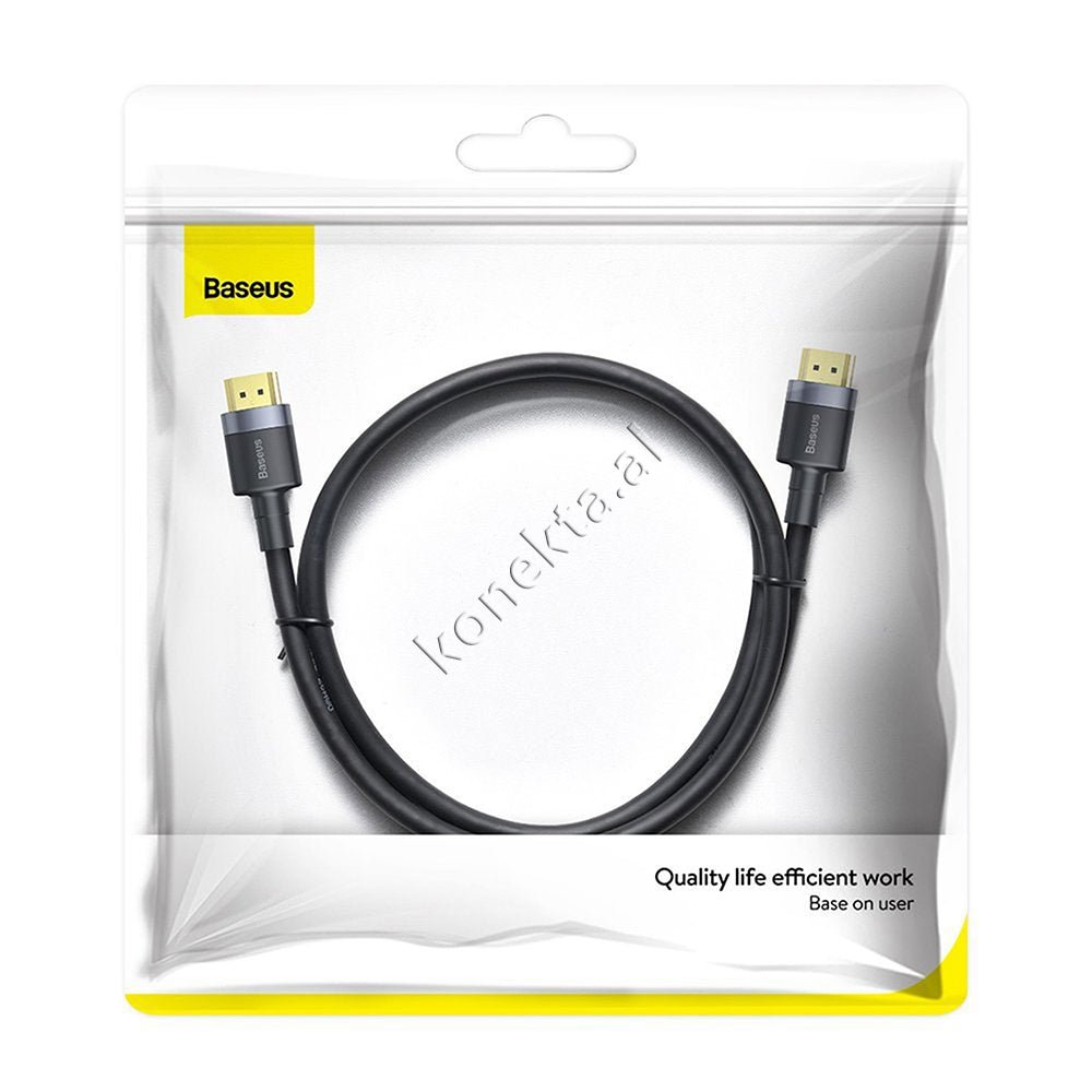 Baseus HDMI Cable, 2m / 5m, Black and Gray - Thumbnail 2