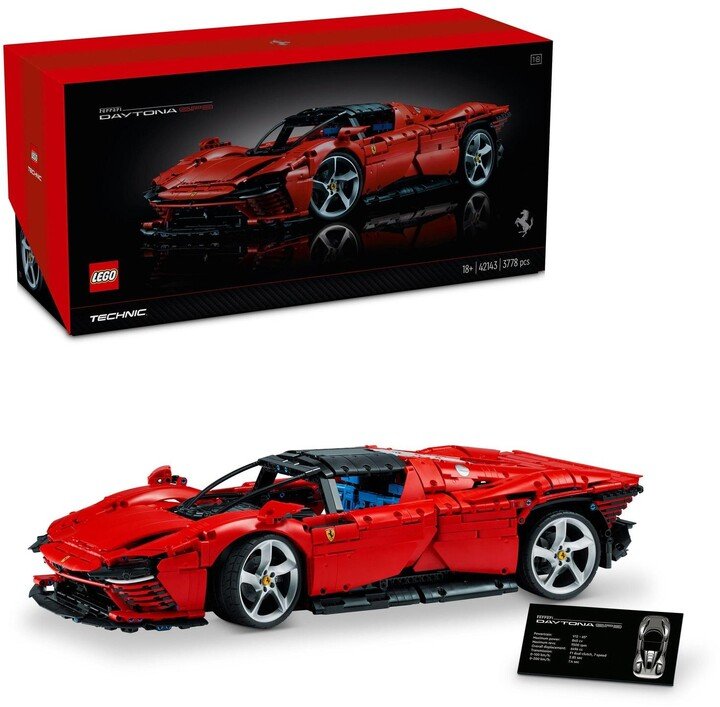 LEGO Technic 42143 Ferrari Daytona SP3 Set, 3778 Pieces - Image 1