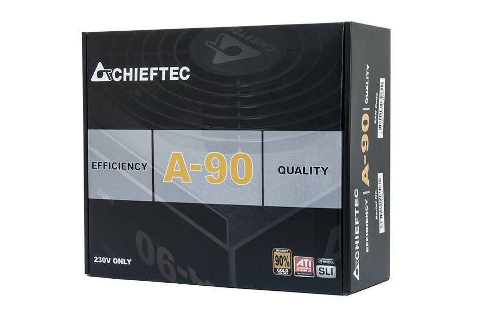 Chieftec GDP-550C Power Supply, 550W, 80 PLUS Gold, Black - Thumbnail 4