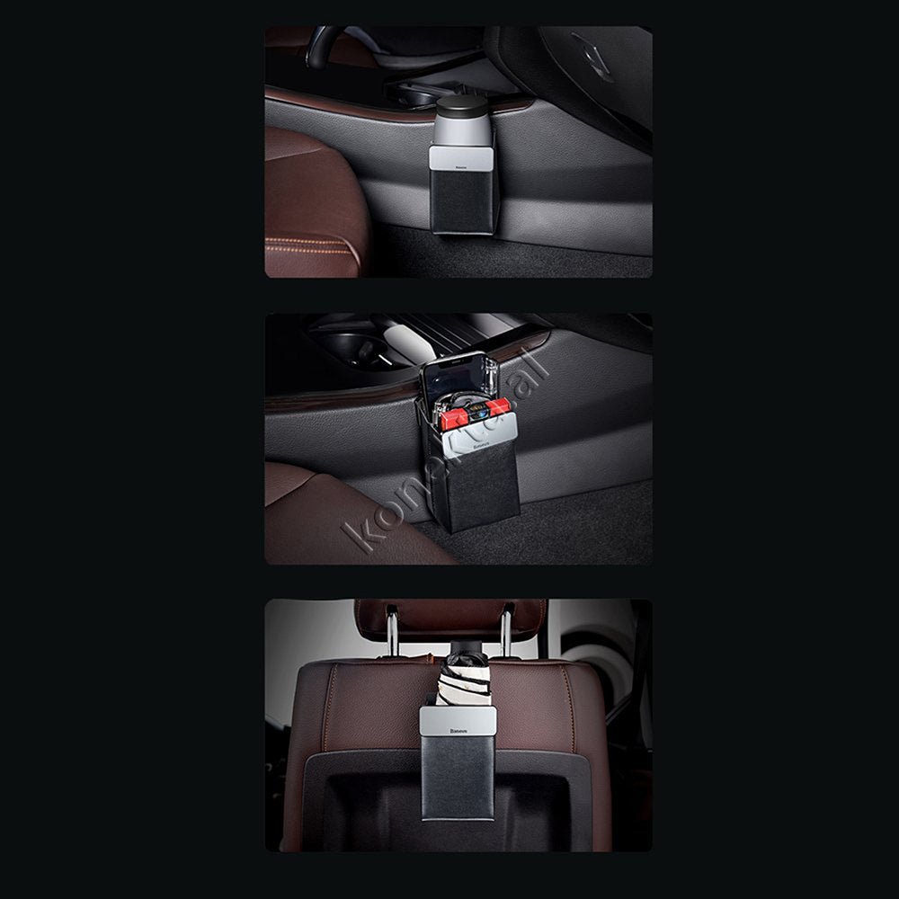 Baseus Car Phone Holder, Dark Gray / Silver - Thumbnail 6