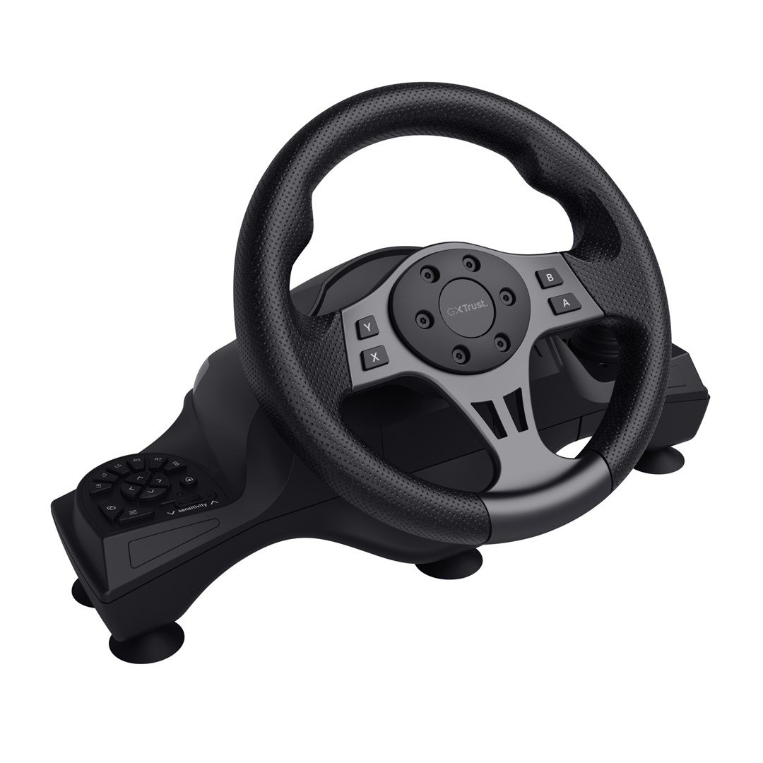 Trust GXT 289 Movi Racing Wheel, Black - Thumbnail 2