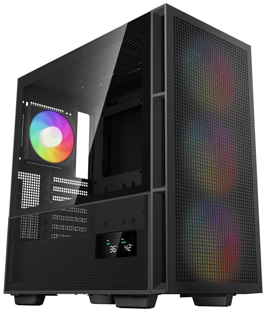 Deepcool CH560 Case, Black - Thumbnail 2