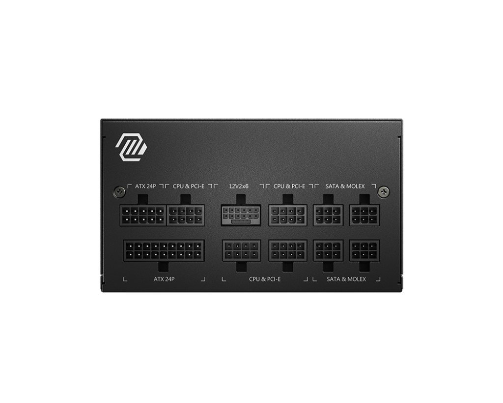 MSI MAG A850GL PCIE5 306-7ZP8A11-CE0 Power Supply, 850W - Thumbnail 2