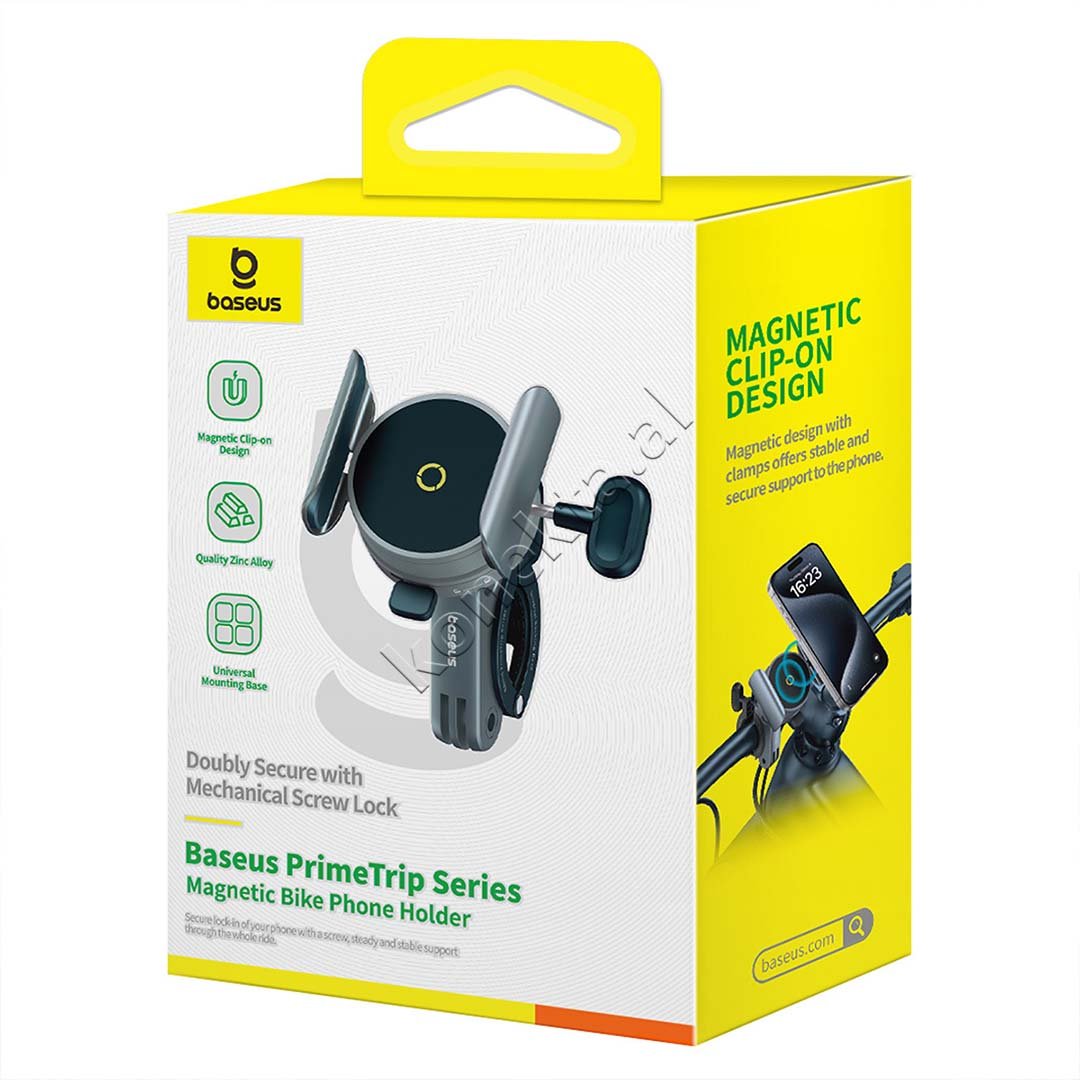 Baseus Mbajtese Celulari Magnetike, Gri / E Zeze - Thumbnail 9