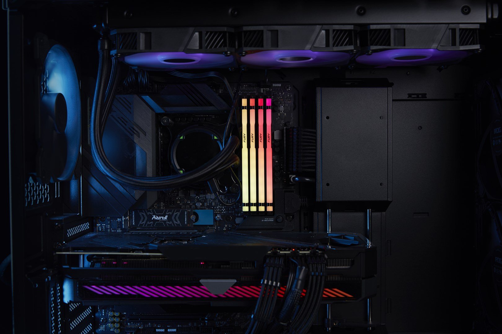 Kingston FURY RAM 32GB 5600MT/s DDR5 CL36 DIMM (2 x 16 GB) Beast RGB - Thumbnail 17