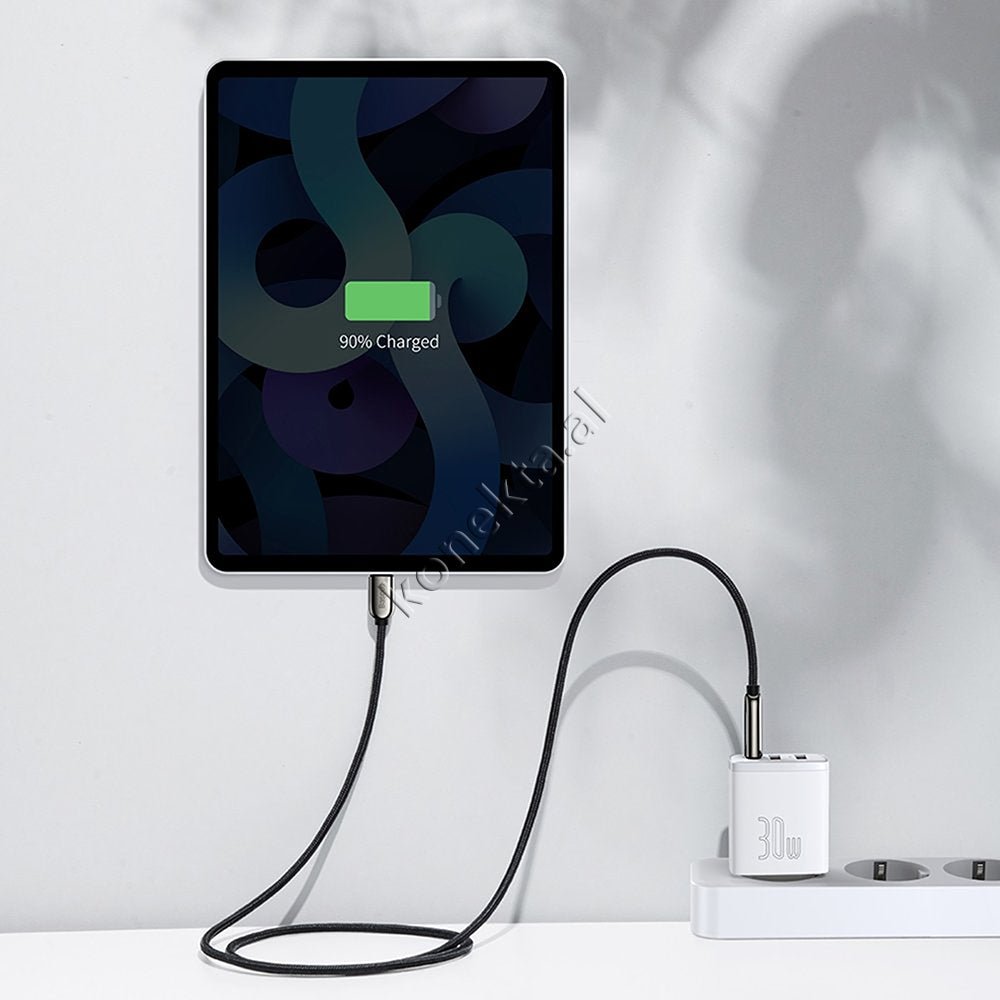 Baseus Fast Charge 30W Charger, 3 Ports - Thumbnail 23