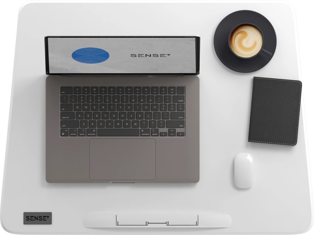 SENSE7 Mobile Table, White - Thumbnail 11