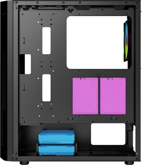 Gembird Fornax 400X Case, ARGB, Midi Tower - Thumbnail 3