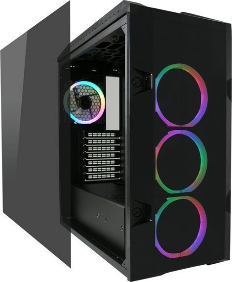 LC-Power Rambot RGB Case, Midi Tower - Thumbnail 2