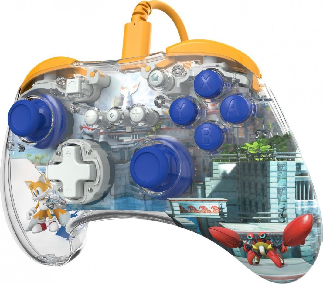 PDP RealMz Tails Seaside Hill Zone Controller, Wired, Multicolor - Thumbnail 4