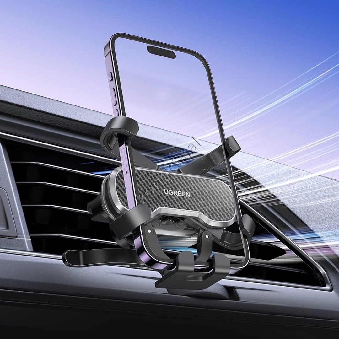 UGreen Car Phone Holder for Air Vent 4.7-7 Inch - Thumbnail 4