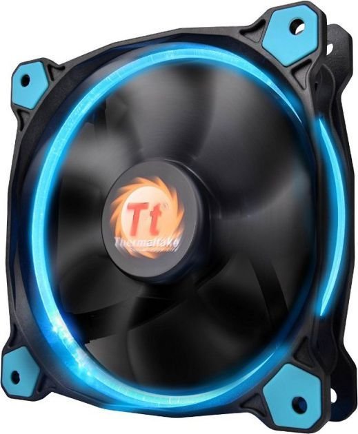 Thermaltake Riing LED Fan, 120 mm, Blue - Thumbnail 3