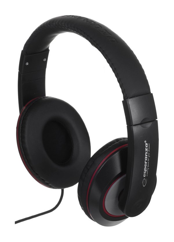 Esperanza EH121 Headphones, Black, Wired - Thumbnail 4