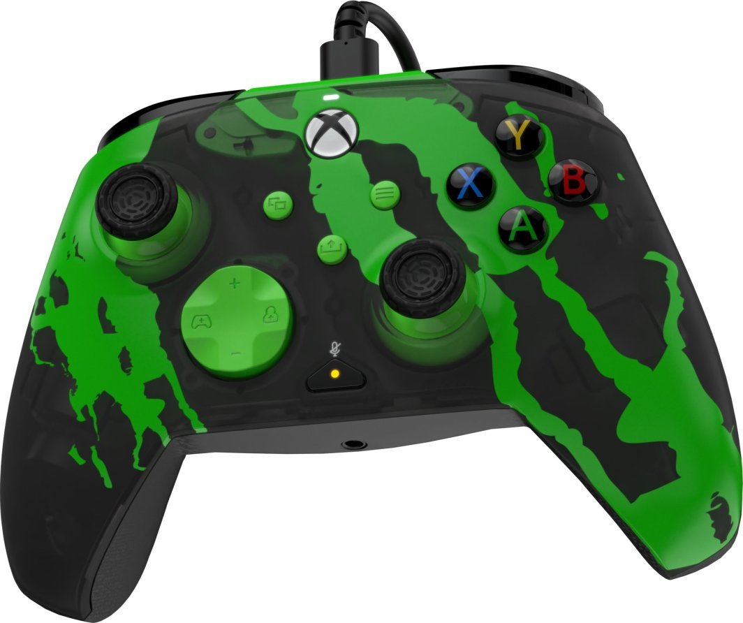 PDP XS Rematch Controller, Wired, Black / Green - Thumbnail 31
