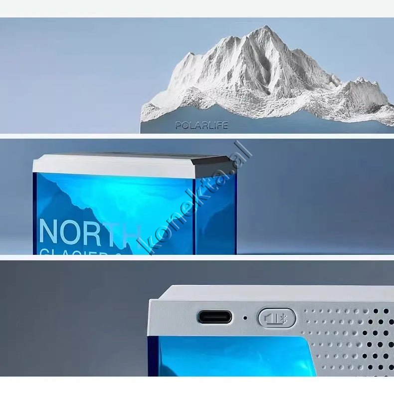 tjetertjeter Iceberg LED Light with Bluetooth and Aroma - Thumbnail 17