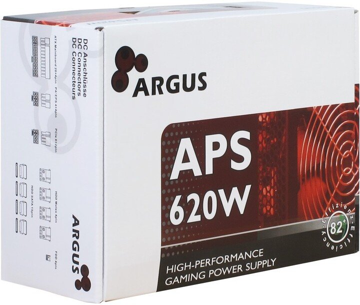 Inter-Tech Argus 88882118 Power Supply, 620W - Thumbnail 8