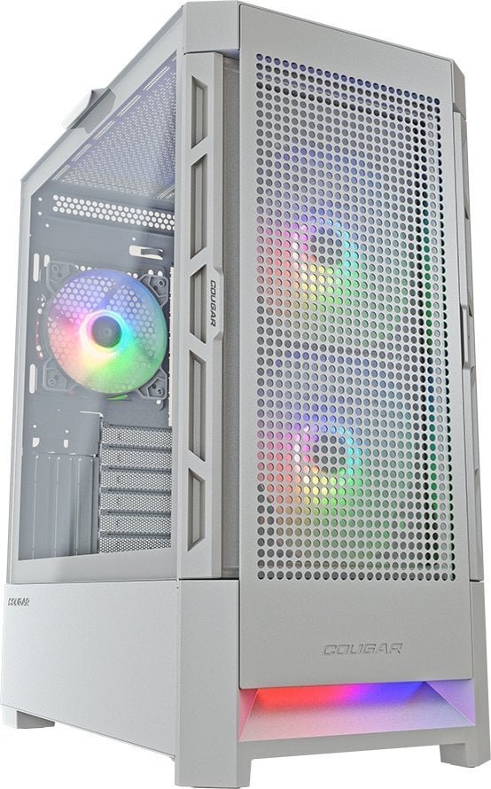 Cougar Airface RGB Case, White, Midi Tower - Image 1