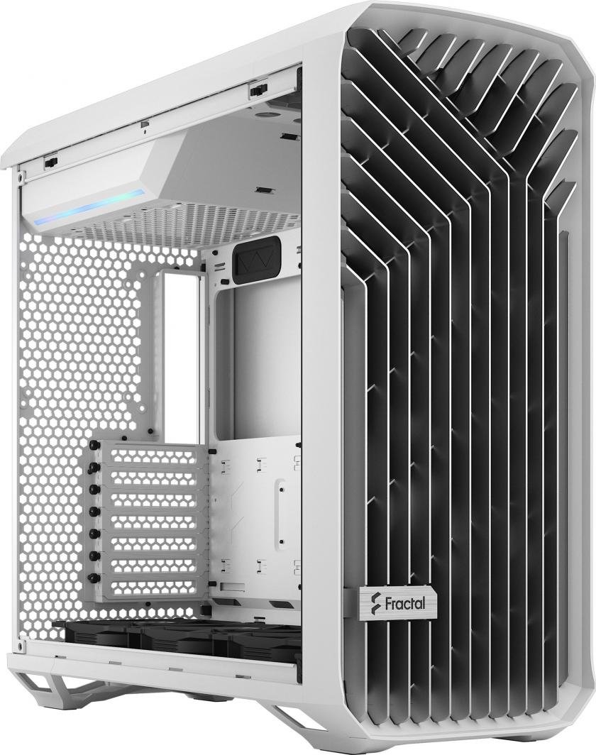 Fractal Design Torrent TG Clear Tint Case, White, Full Tower - Thumbnail 11