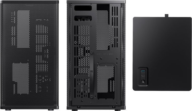 Jonsbo VR3 Case, Black, Mini Tower - Thumbnail 4
