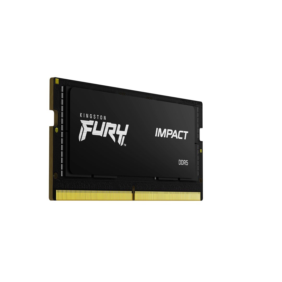 Kingston FURY Impact Memory 16GB DDR5, 4800MT/s, SODIMM CL38, Black - Thumbnail 18
