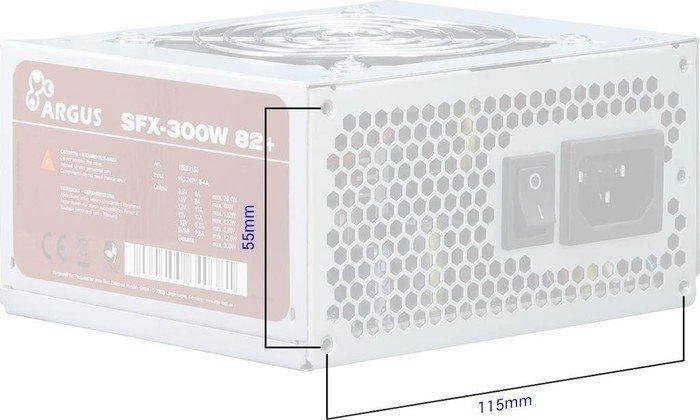 Inter-Tech 88882153 ATX Power Supply, 300W - Thumbnail 2