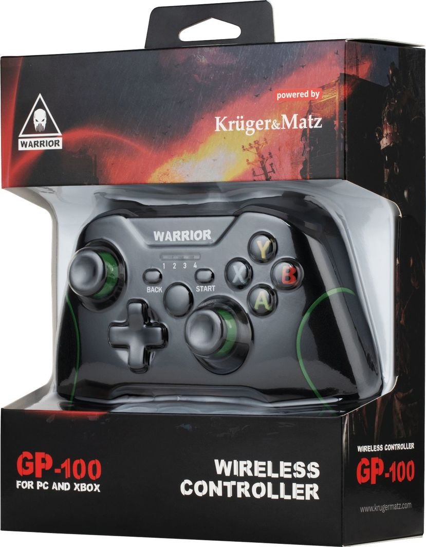 Kruger&Matz KM0770 Controller, Wireless, Black - Thumbnail 6