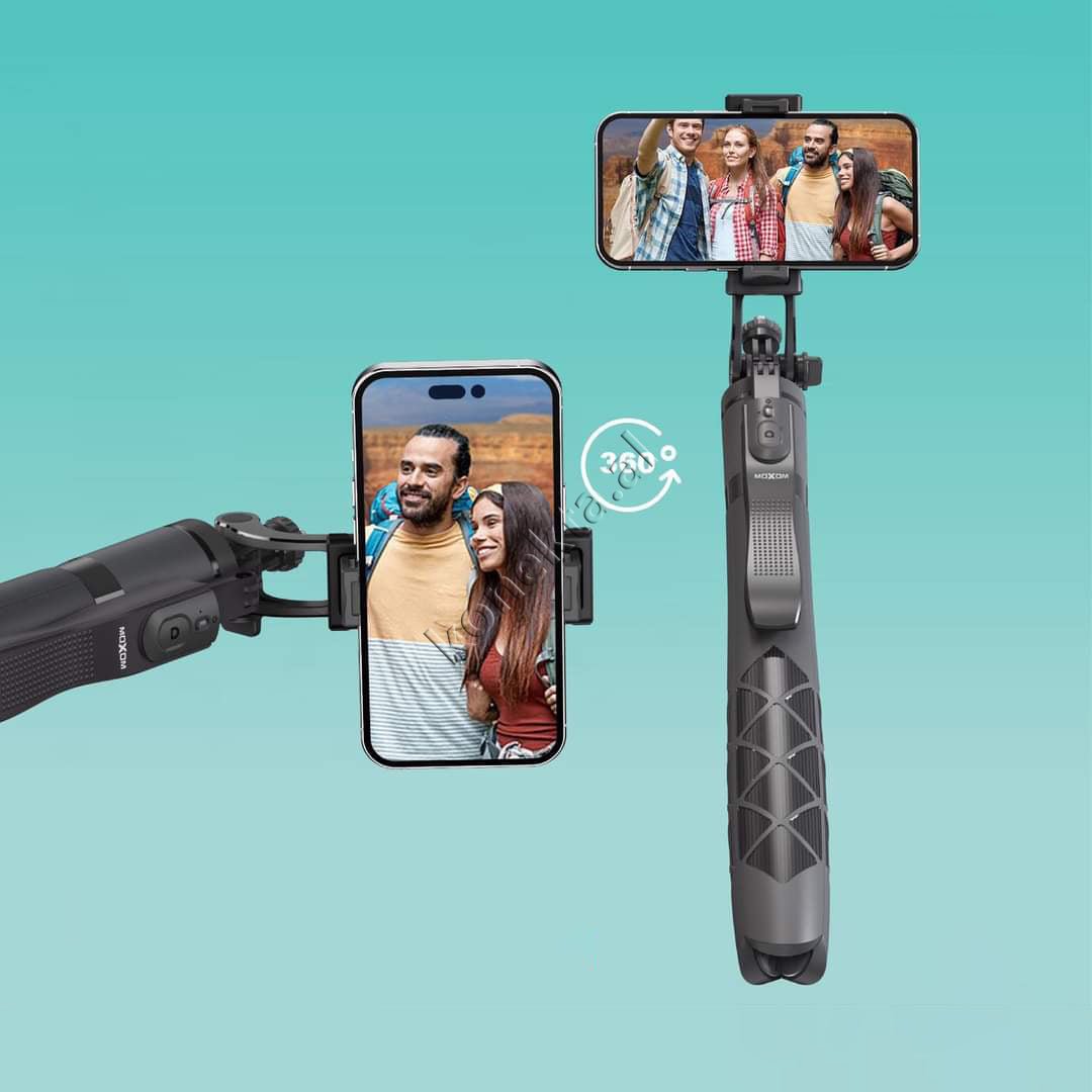 Moxom Trekembesh Tripod with Bluetooth for Selfie (Selfie Stick) - Thumbnail 4